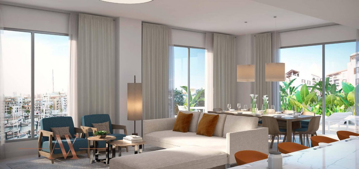 Apartamento en venta en Port de la mer, Dubai, EAU 2 dormitorios, 112 m2 No. 1023 - foto 4