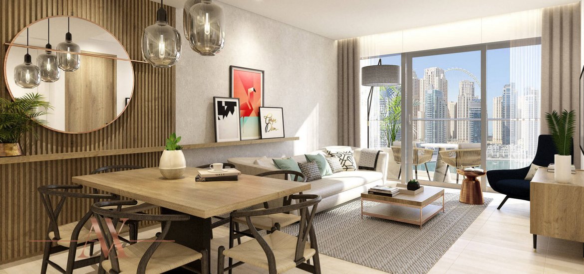 Apartamento en venta en Dubai Marina, Dubai, EAU 1 dormitorio, 91 m2 No. 1080 - foto 1