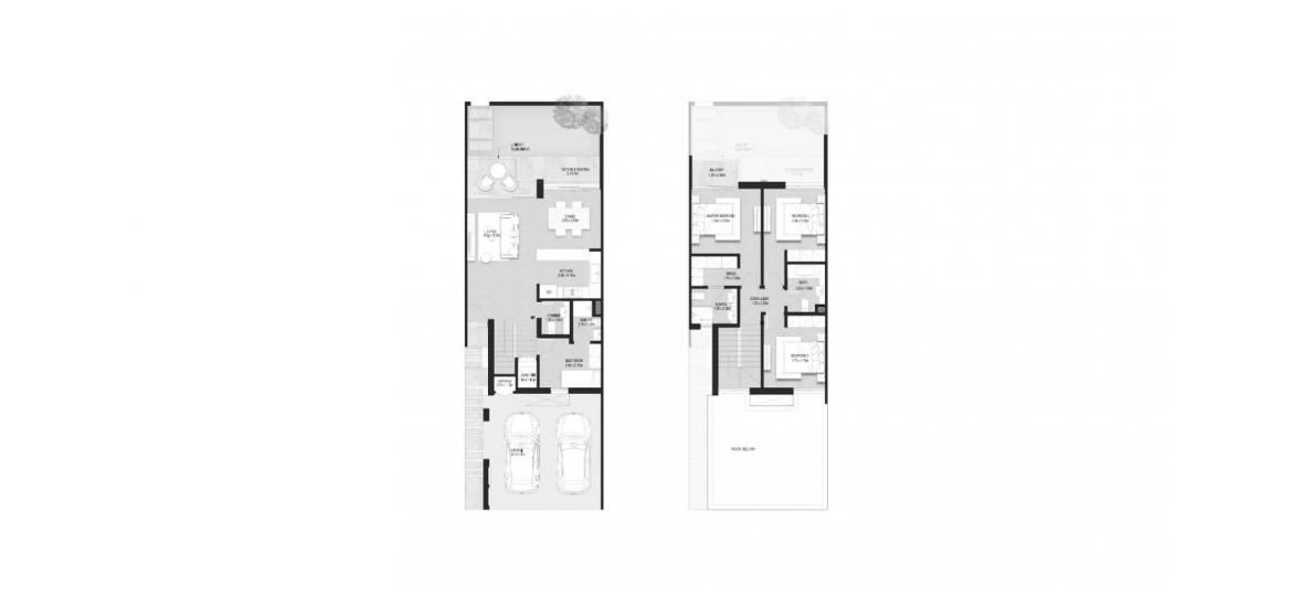 Plano del apartamento «180SQM», 3 dormitorios en LA ROSA