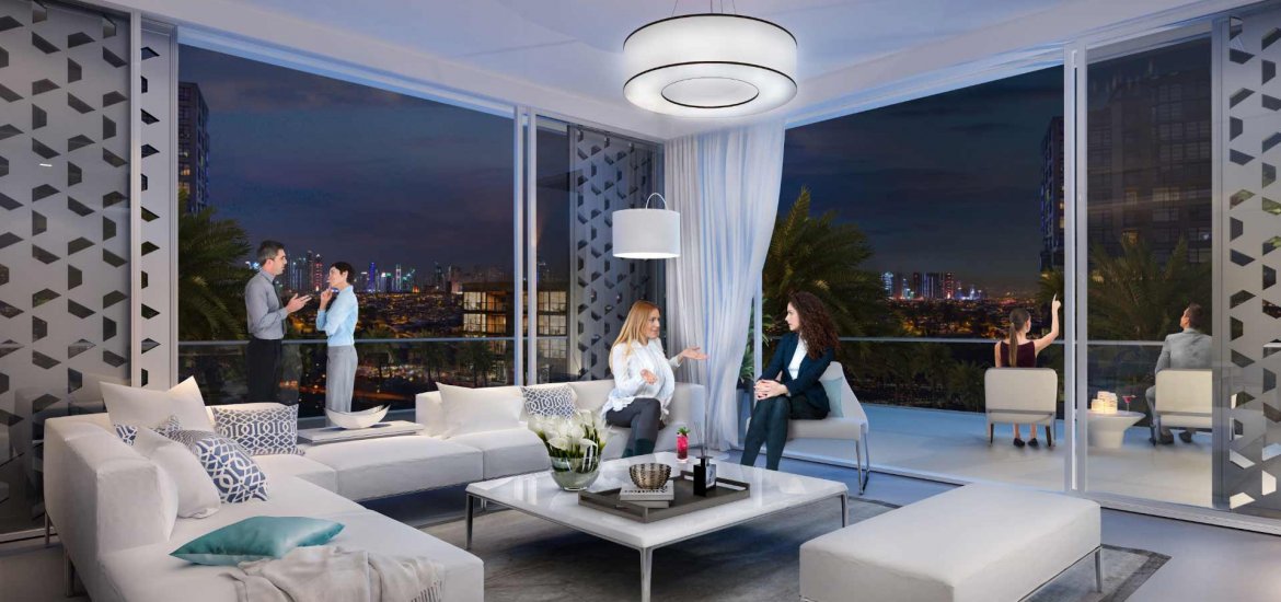 Apartamento en venta en Jumeirah Village Circle, Dubai, EAU 1 dormitorio, 76 m2 No. 3924 - foto 1
