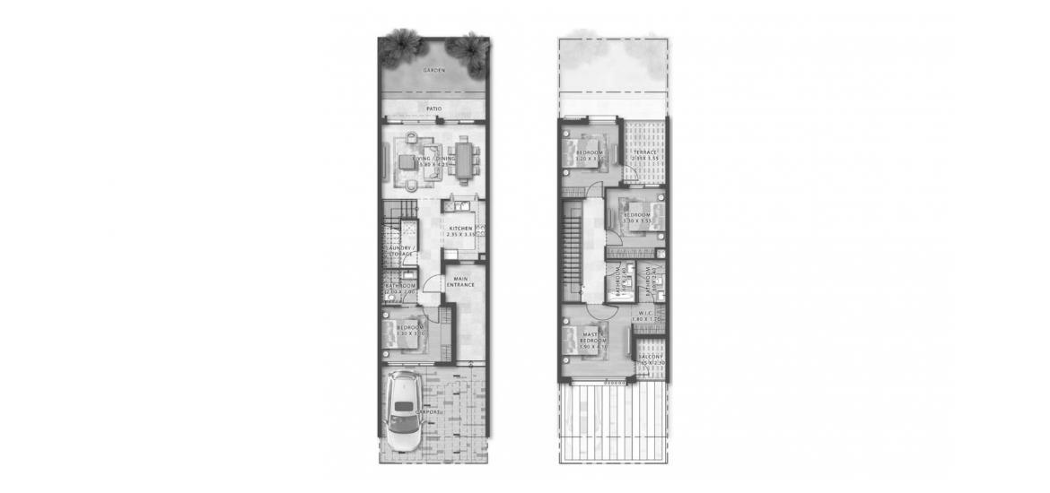Plano del apartamento «LTH-4F-M 212SQM», 4 dormitorios en MARBELLA