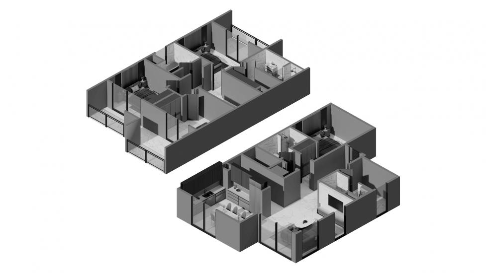 Plano del apartamento «6 4BR Type A 223SQM», 4 dormitorios en EXPO GOLF VILLAS 6