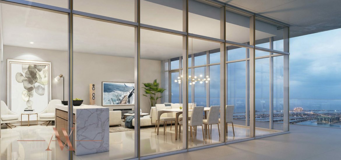 آپارتمان برای فروش درEmaar beachfront، Dubai، امارات متحده عربی 1خوابه , 69 متر مربع. شماره 1186 - عکس 1