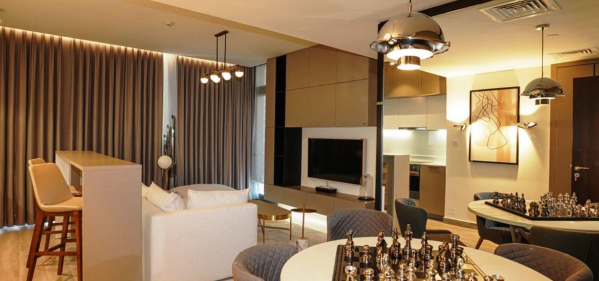 Appartamento in vendita a Dubai Production City (IMPZ), EAU, 2 camere da letto, 87 mq, №. 4980 – foto 1