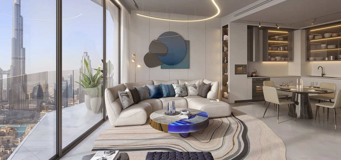 Appartamento in vendita a Downtown Dubai (Downtown Burj Dubai), EAU, 2 camere da letto, 106 mq, №. 5446 – foto 1