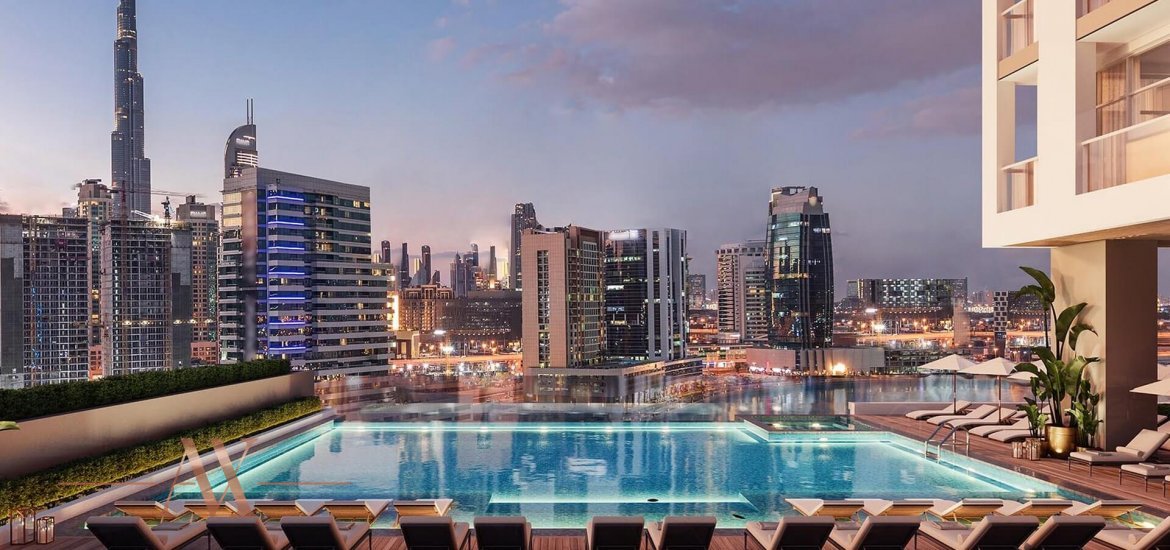 Купить квартиру в Business Bay, Dubai, ОАЭ 2 спальни, 104м2 № 1305 - фото 3