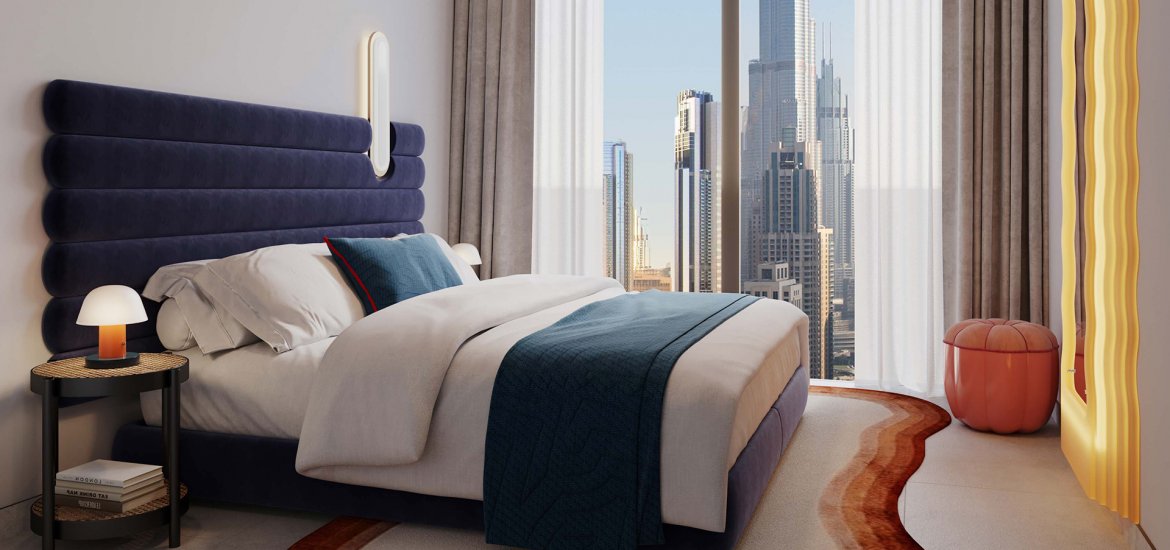Купить квартиру в Business Bay, Dubai, ОАЭ 2 спальни, 78м2 № 5517 - фото 1