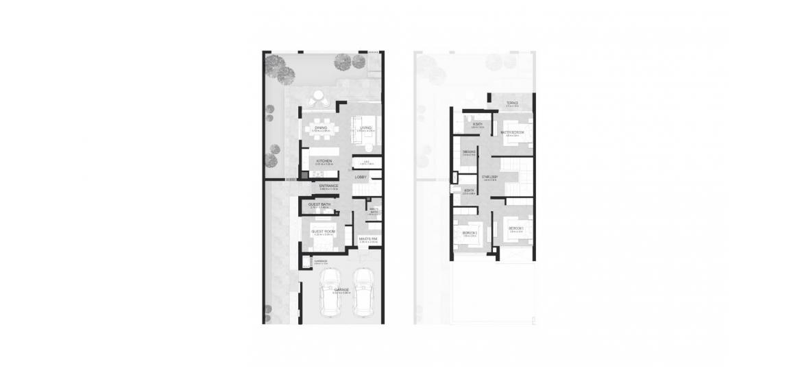 Apartment floor plan «217SQM», 4 bedrooms in LA ROSA