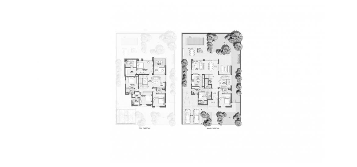 Apartment floor plan «425SQM», 5 bedrooms in MUROOJ TOWNHOUSES