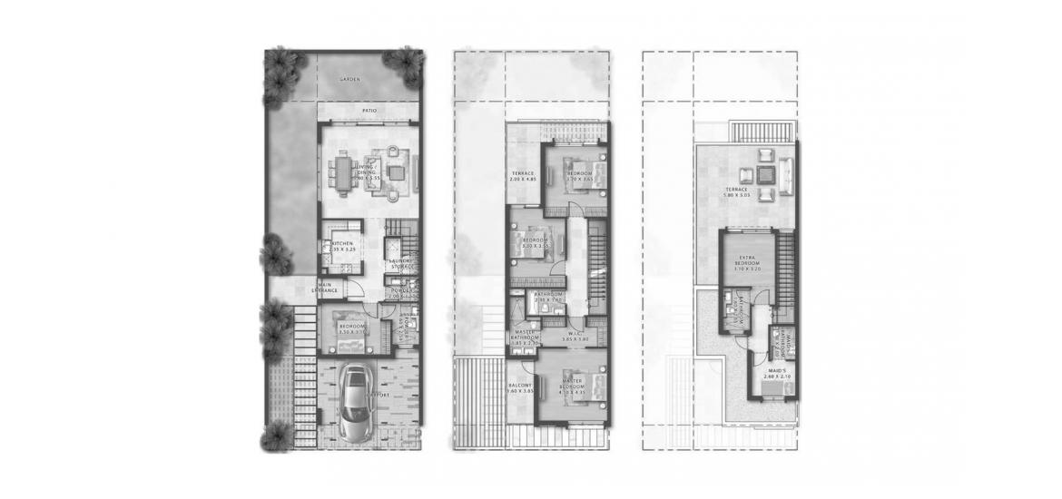 Apartment floor plan «LTH-5F-E 307SQM», 5 bedrooms in MARBELLA